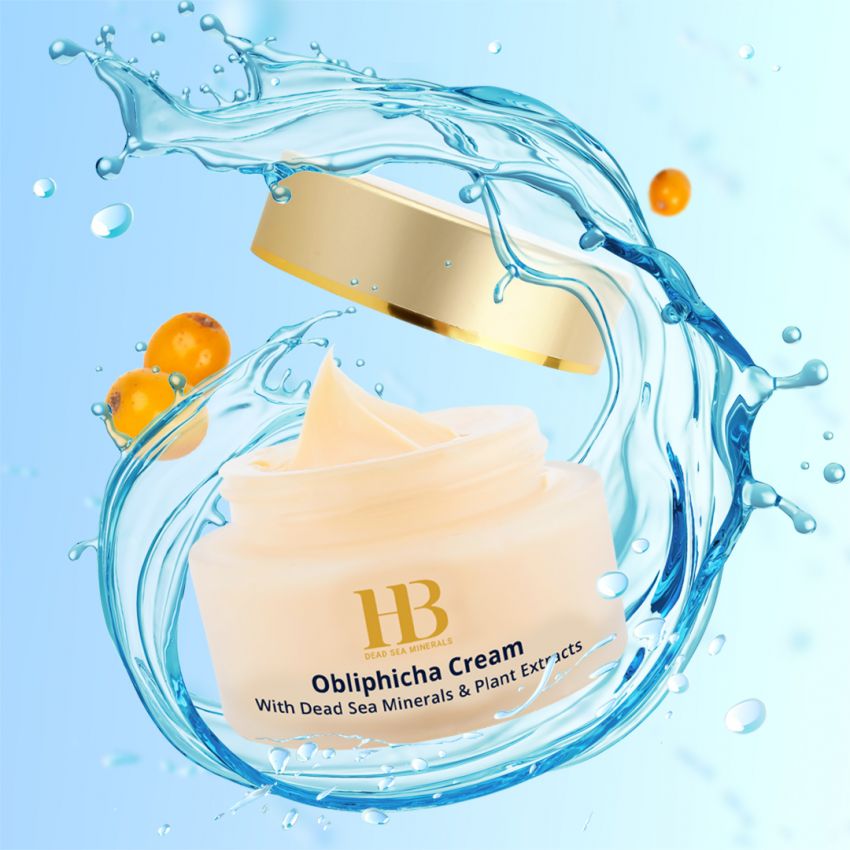 Crema anti imbatranire, anti-rid cu Catina Alba-Obliphicha, Health and Beauty Marea Moarta, fara parabeni, 50 ml