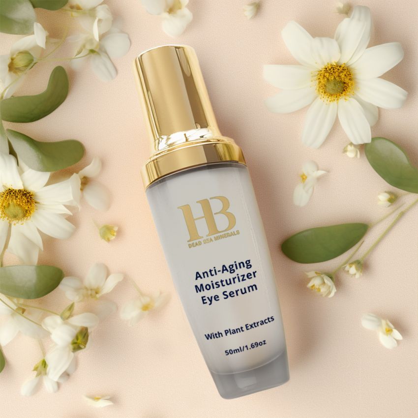 Ser antirid pentru zona ochilor, Health and Beauty Marea Moarta, fara parabeni, 50 ml