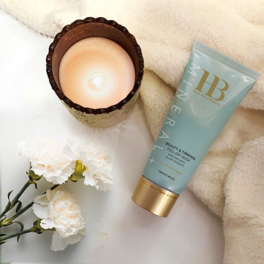 Masca exfolianta, Health and Beauty Marea Moarta, gel, pentru fermitate, fara parabeni, 100 ml