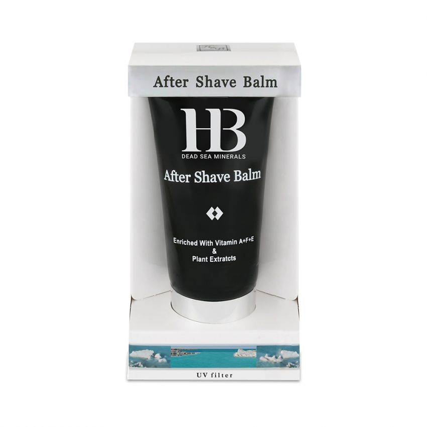 After shave balsam imbogatit cu vitamina A si E si extracte din plante, HB, cu filtru UV, 150 ml