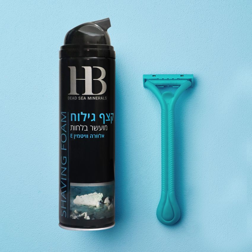 Spuma de ras, Health and Beauty Marea Moarta, cu minerale de la Marea Moarta, fara parabeni, 250 ml