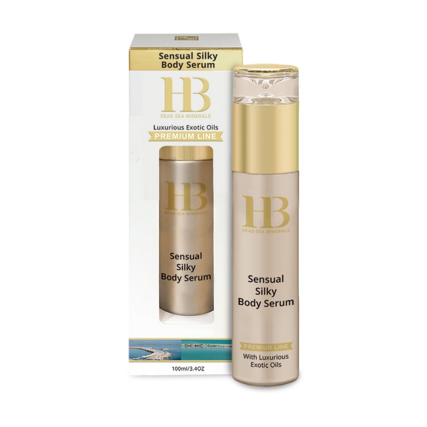 Ser de corp cu proteine din matase, Health and Beauty Marea Moarta, 100 ml
