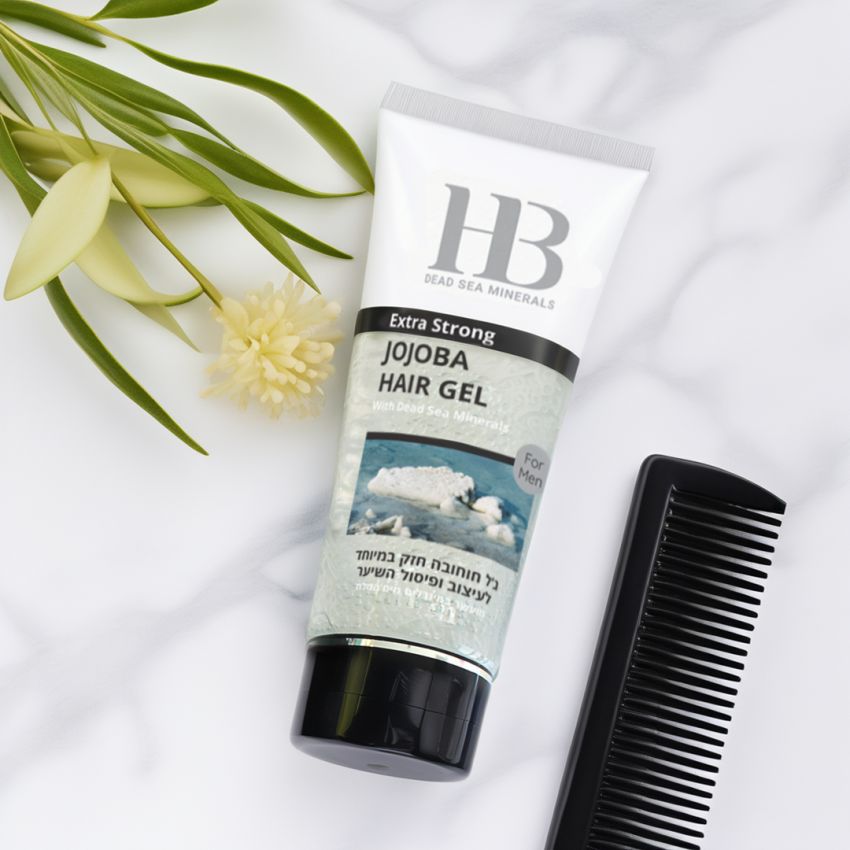 Gel de par cu ulei de Jojoba, Health and Beauty Marea Moarta, fara parabeni, 200 ml