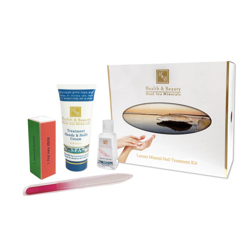 Kit tratament de unghii, Health and Beauty Marea Moarta