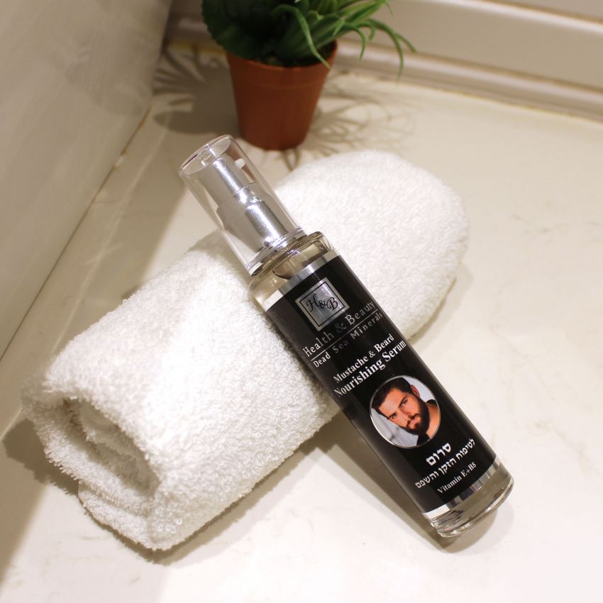 Moustache & Beard Nourishing Serum, Health and Beauty Marea Moarta, 50 ml