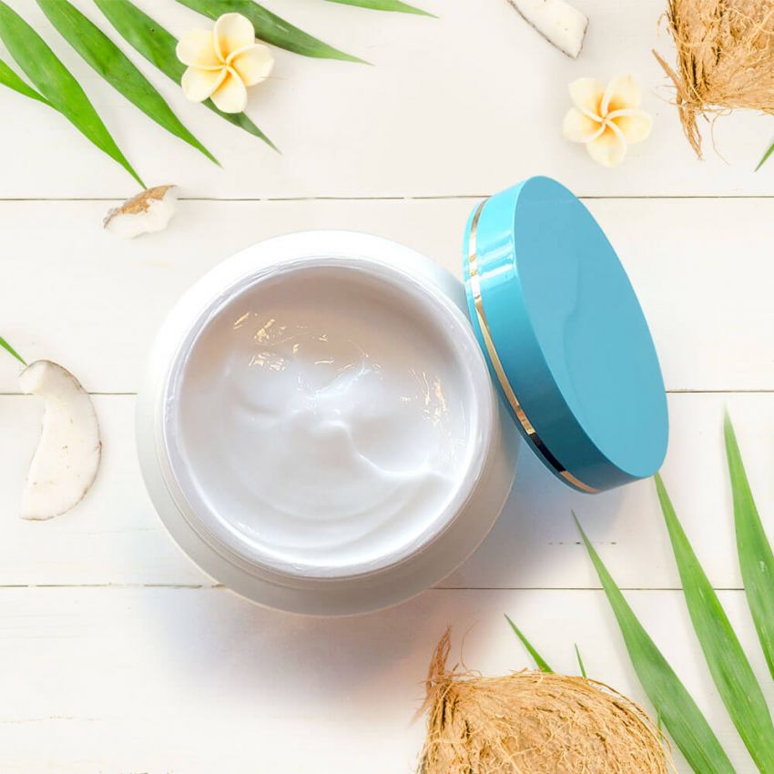 Puternic de nuca de cocos Crema Ulei pentru Hranitor si Fermitate, Health and Beauty Marea Moarta, 250 ml