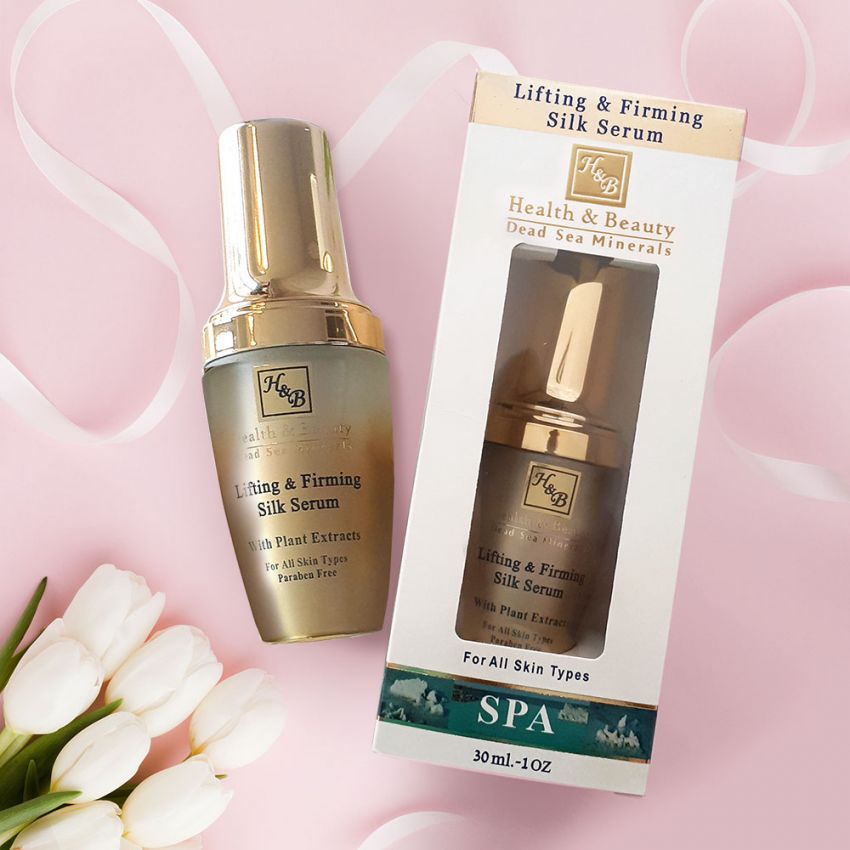 Ser cu proteine din matase cu efect puternic de lifting, Health and Beauty Marea Moarta, 30 ml