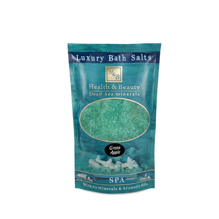 Sare terapeutica de la Marea Moarta, Health and Beauty Marea Moarta, mar verde, verde, 500 gr