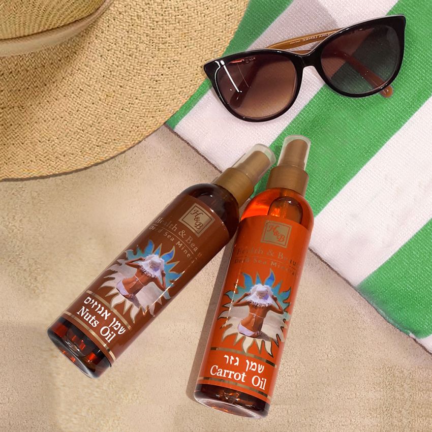 Ulei bronzant, Health and Beauty Marea Moarta, 250 ml