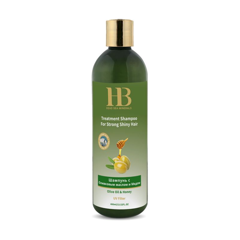 Sampon tratament cu ulei de masline si miere pentru un par puternic, Health and Beauty Marea Moarta, 400 ml