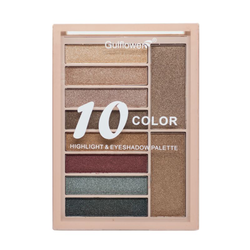 Paleta de farduri ploape Gulflower Makeup Hightlight & Eyeshadow, 01