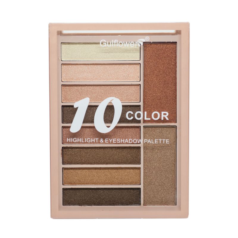 Paleta de farduri ploape Gulflower Makeup Hightlight & Eyeshadow, 03